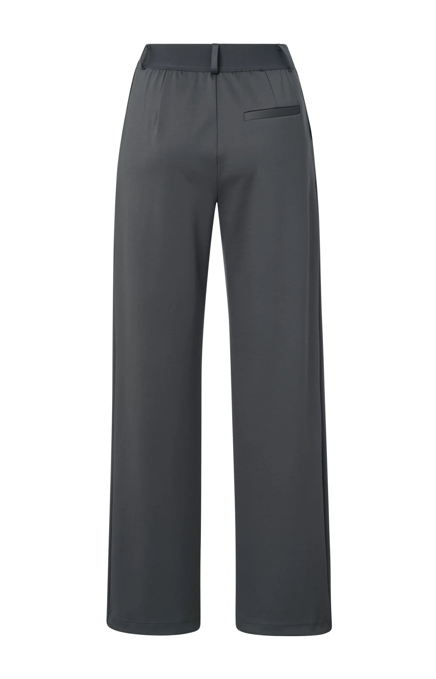 YAYA Jersey Wide Leg Trouser