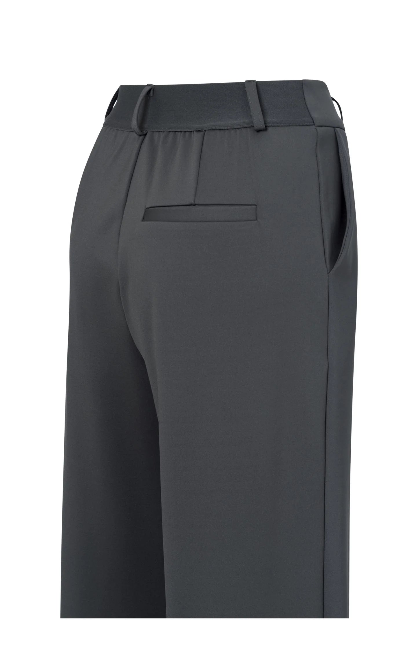 YAYA Jersey Wide Leg Trouser