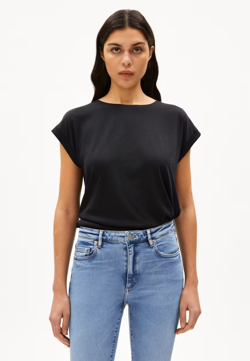 ARMEDANGELS Jilaana Cap Sleeve T-Shirt