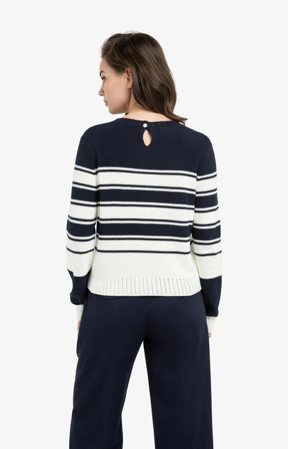 YAYA Stripe Sweater