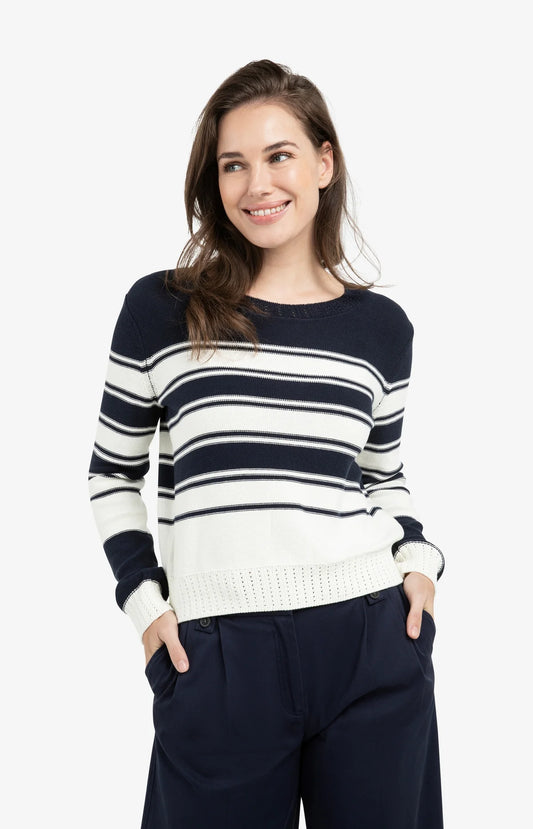 YAYA Stripe Sweater