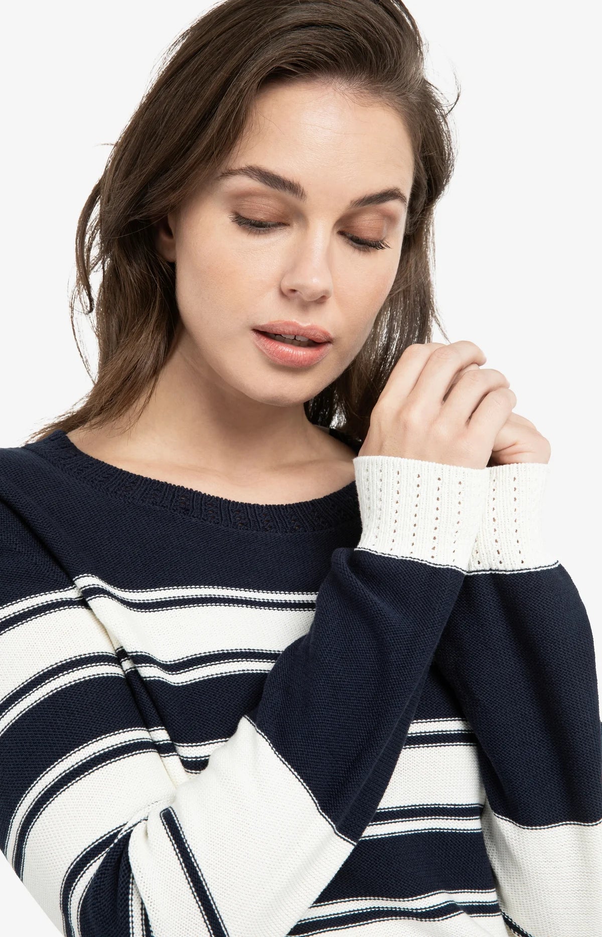 YAYA Stripe Sweater
