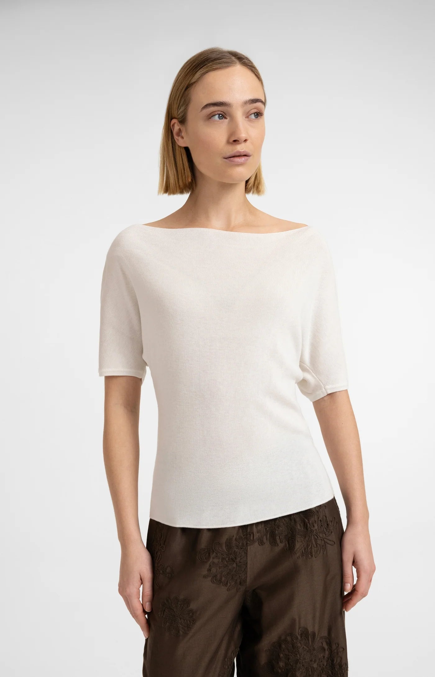YAYA Boatneck Top