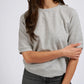 YAYA Short Sleeve Sweater