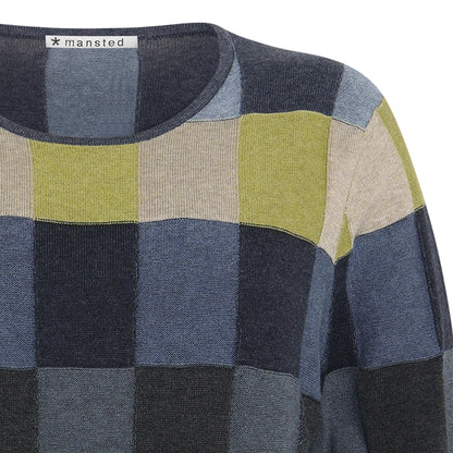 Mansted Lillith Check Cotton Sweater