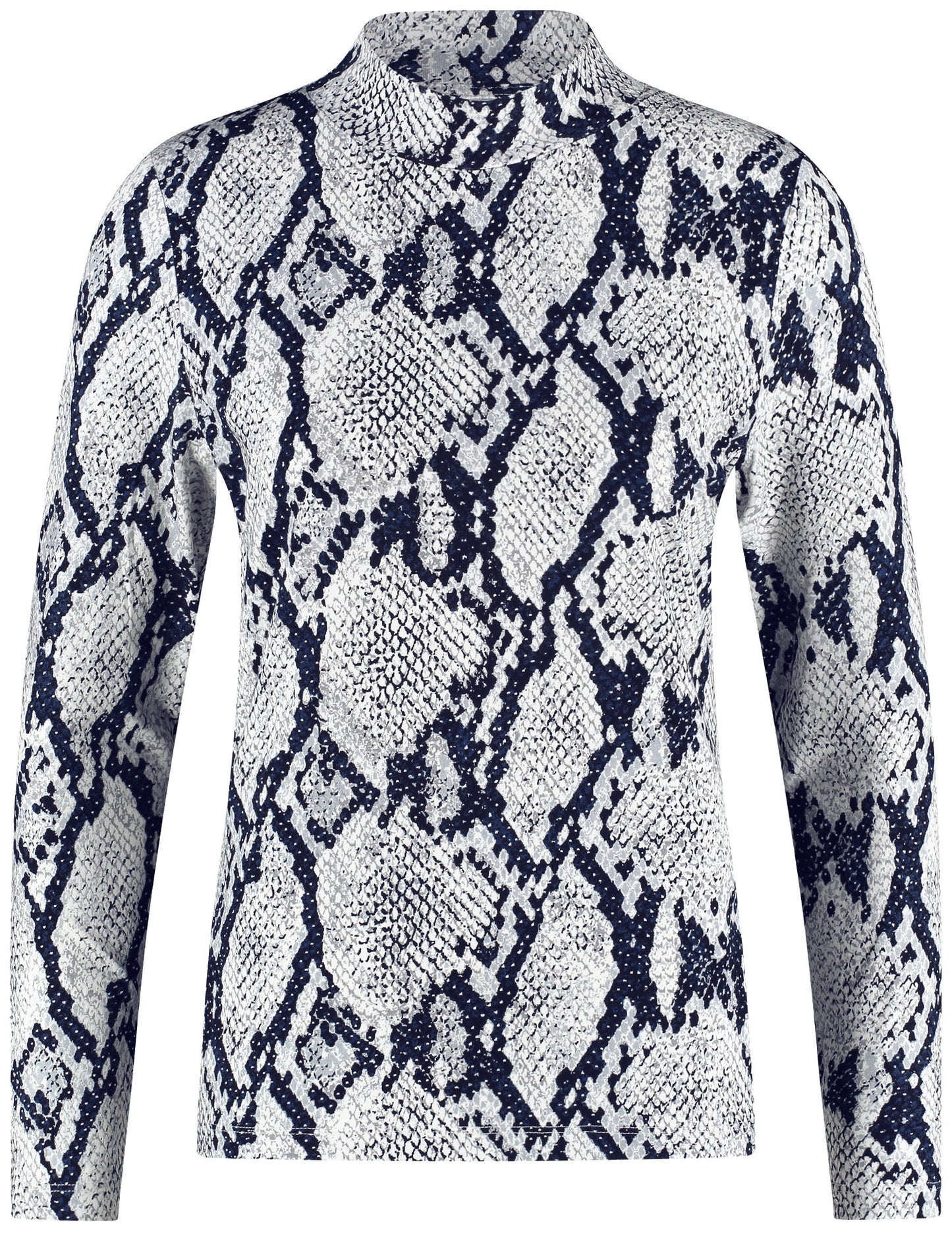 Gerry Weber Jersey Print Mock Neck Top