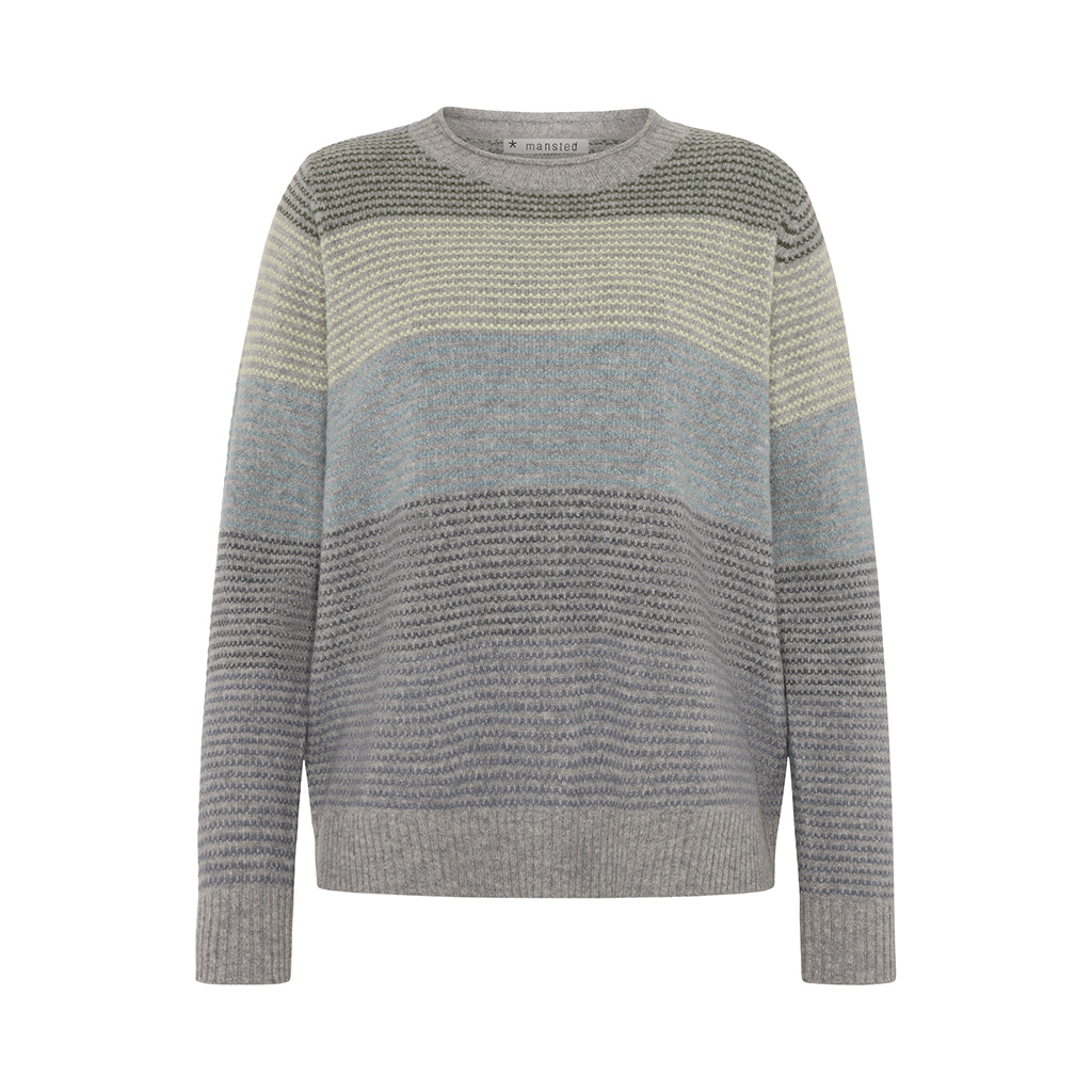 Mansted Louise Stripe Knit Sweater