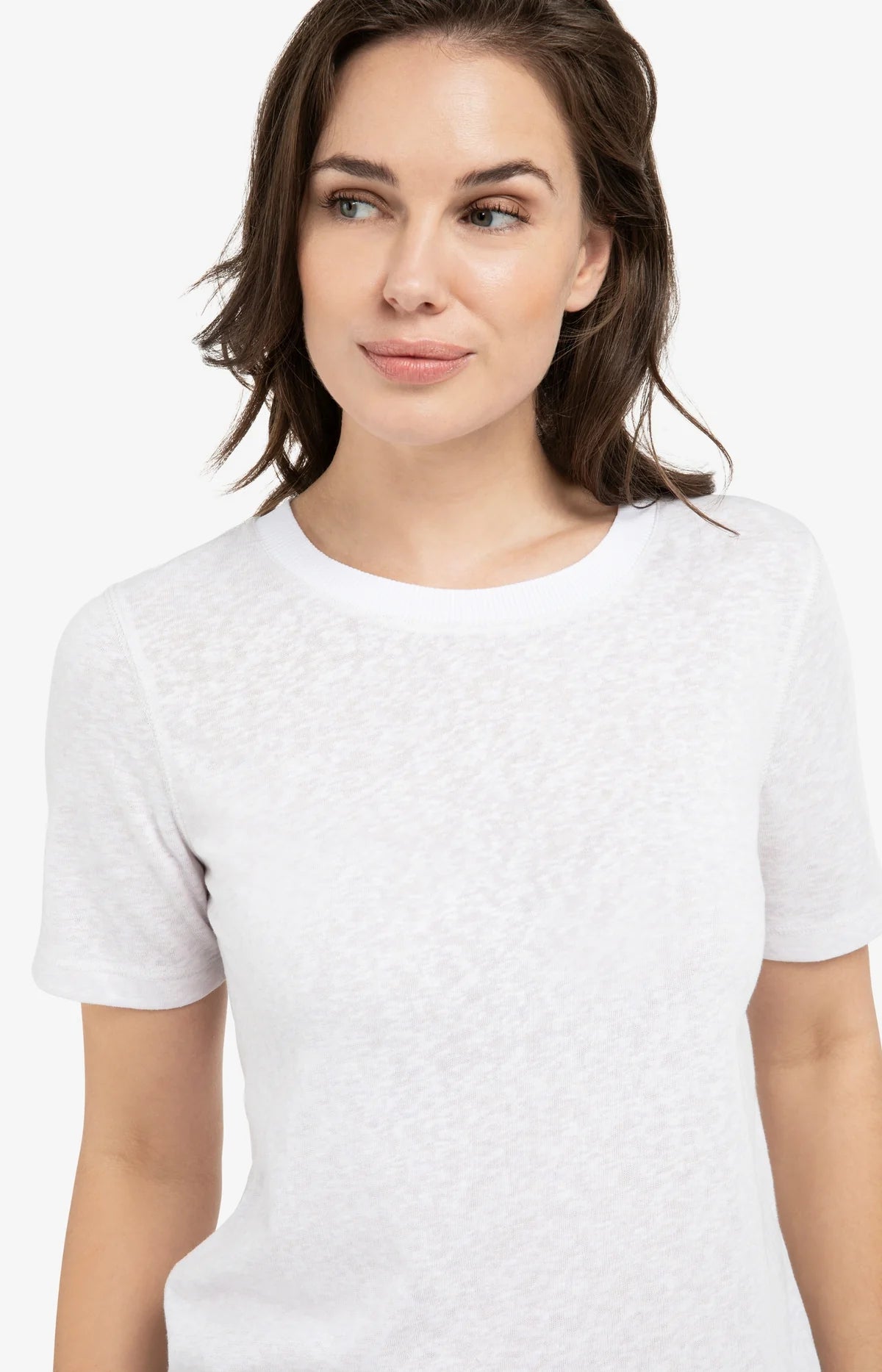 YAYA Melange Ribbed T-Shirt