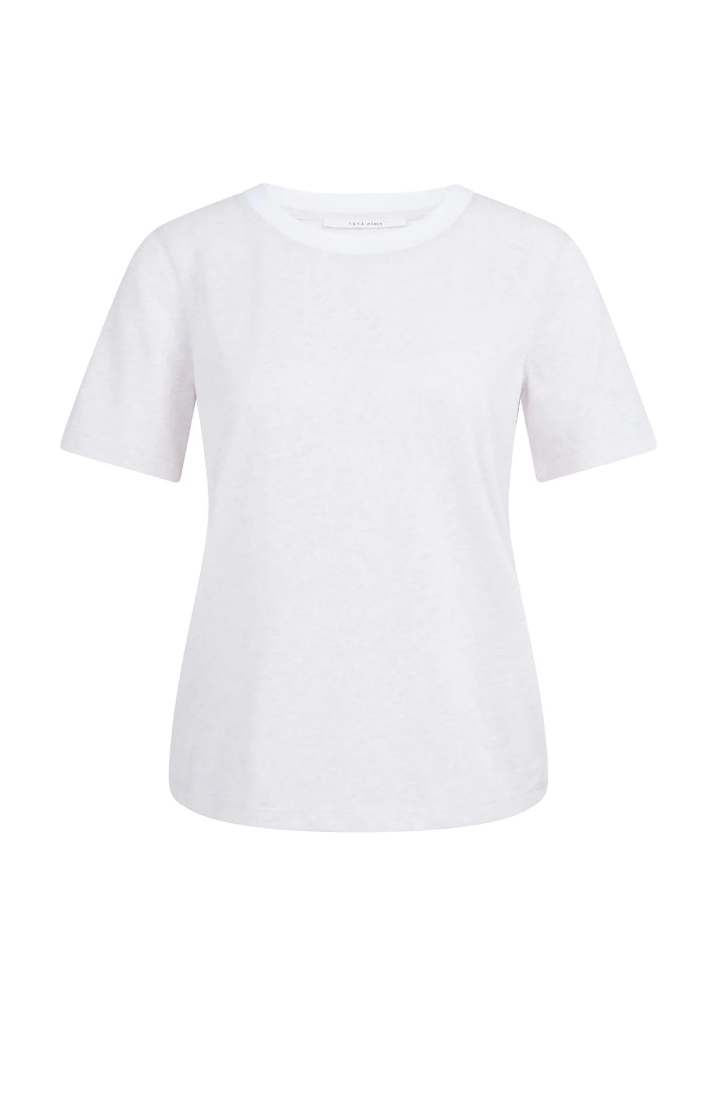 YAYA Melange Ribbed T-Shirt