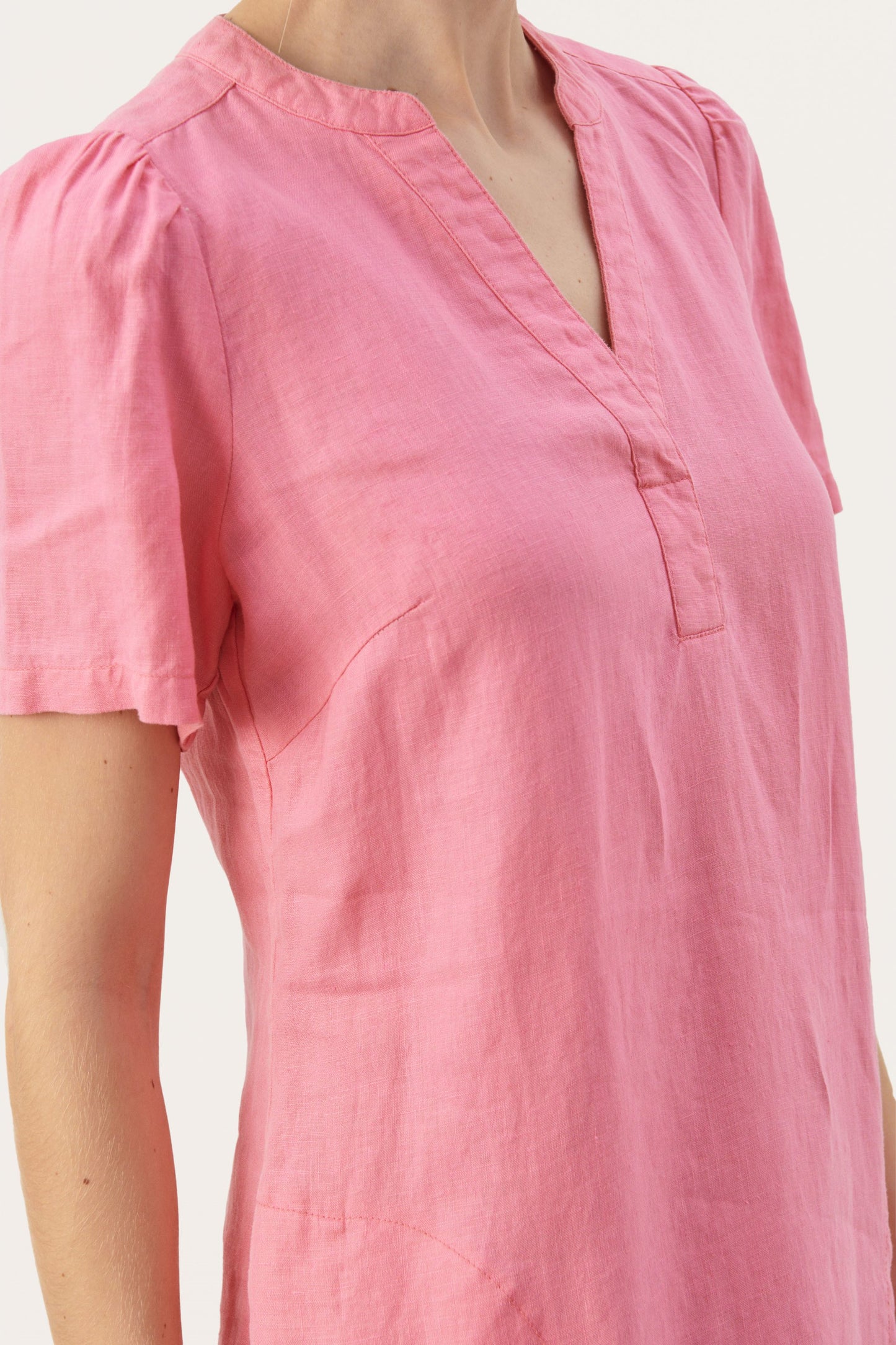 Part Two Aminase Linen T-Shirt Dress