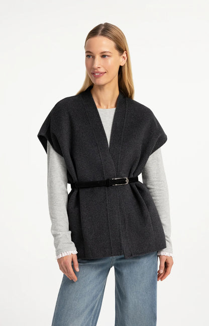 YAYA Oversized Sleeveless Trench Vest