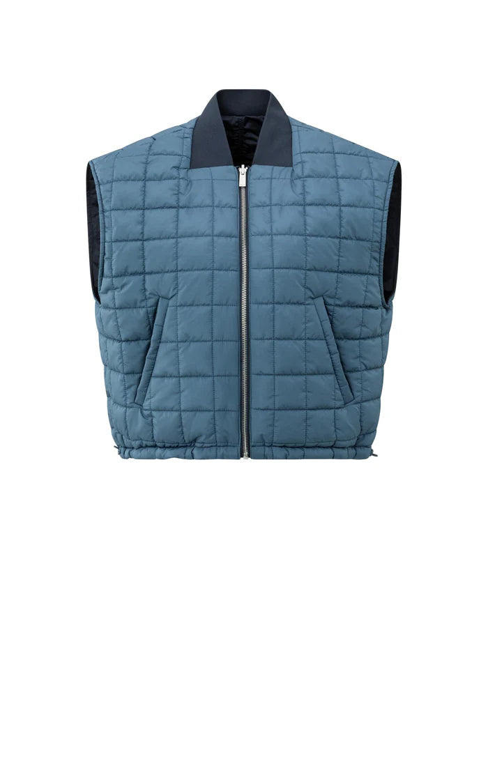 YAYA Reversible Quilted Vest