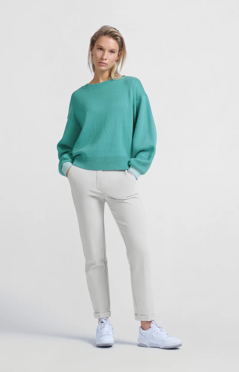 YAYA Scuba Straight Leg Trouser