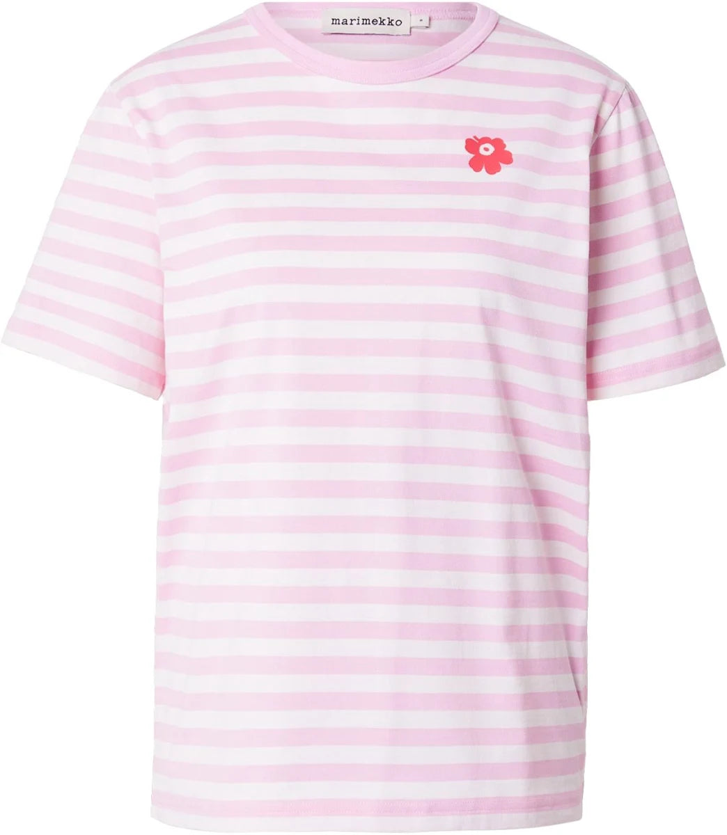 Marimekko Tasaraita Unikko Kioski T-shirt