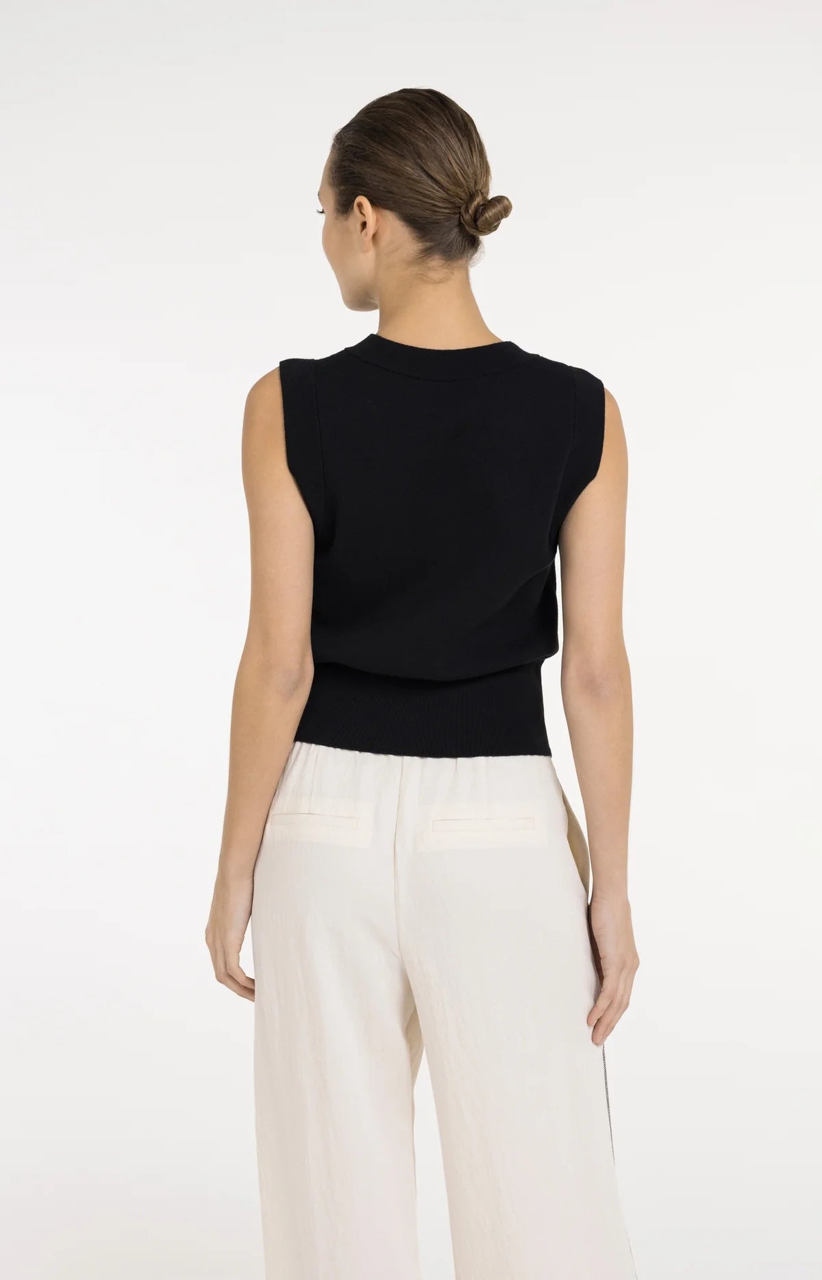 YAYA Sleeveless Cardigan