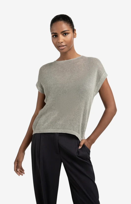 YAYA Sleeveless Knit Top