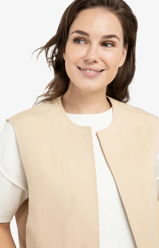 YAYA Oversized Sleeveless Vest