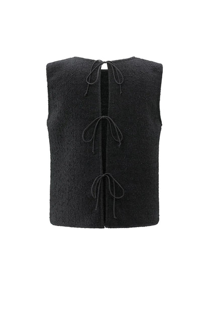 YAYA Sleeveless Top with Bows