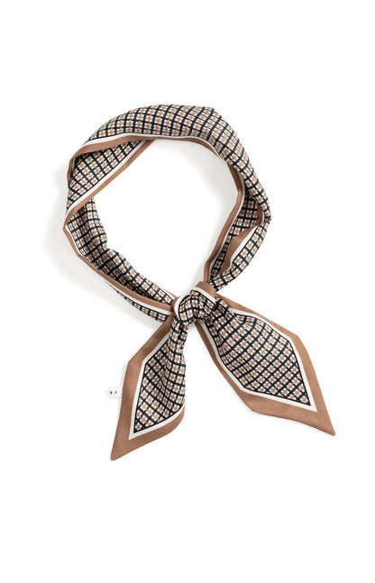 YAYA Small Check Scarf