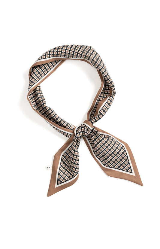 YAYA Small Check Scarf