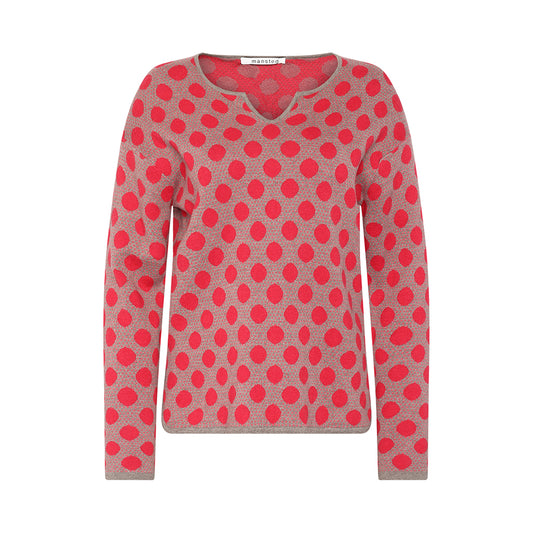 Mansted Dot Print Sweater