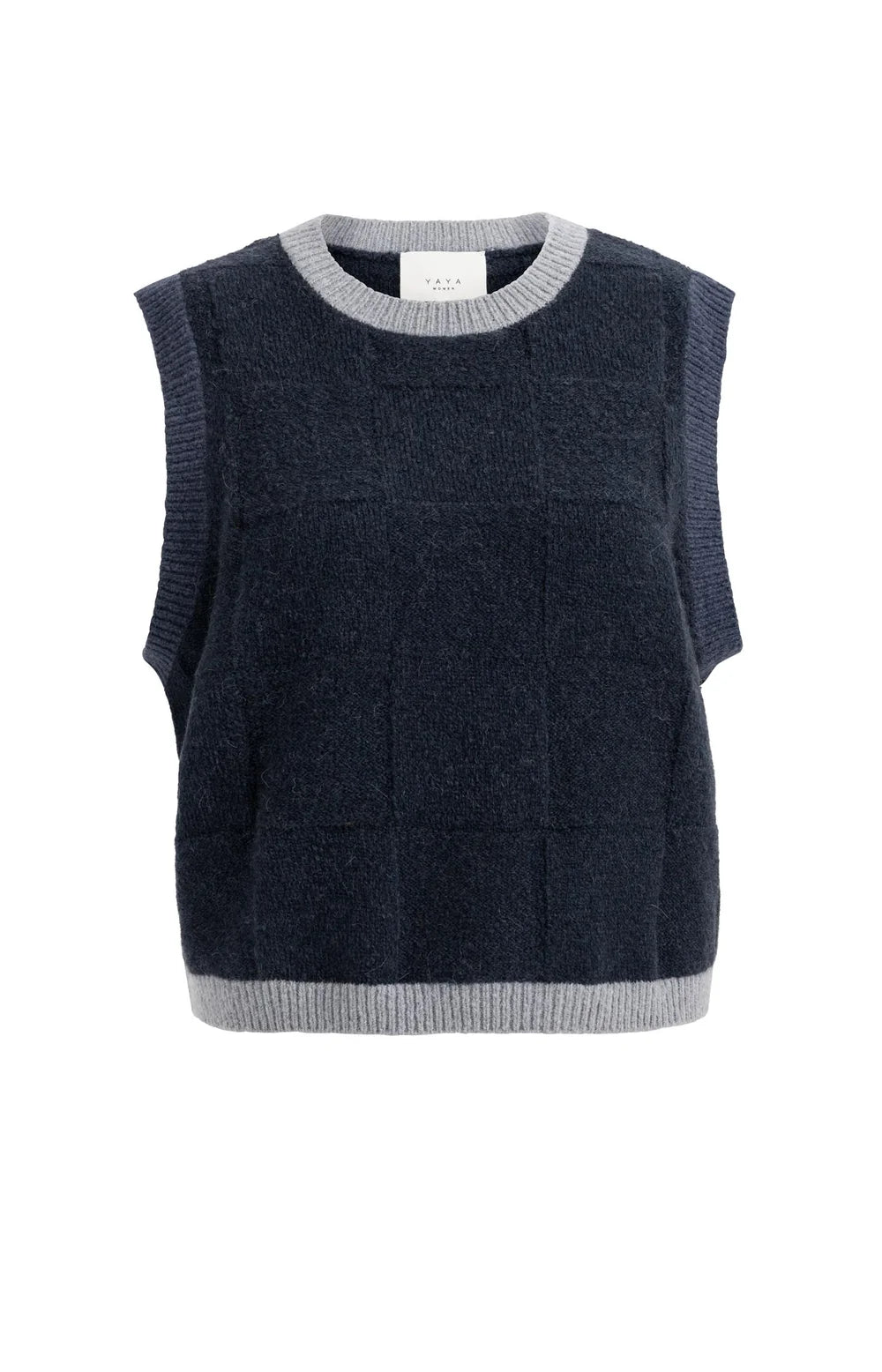 YAYA Colour Block Vest