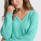 YAYA Soft V-Neck Sweater