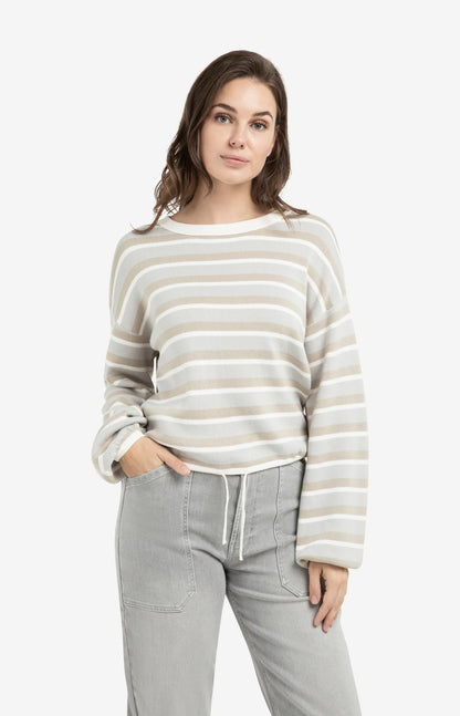 YAYA Stripe Sweater