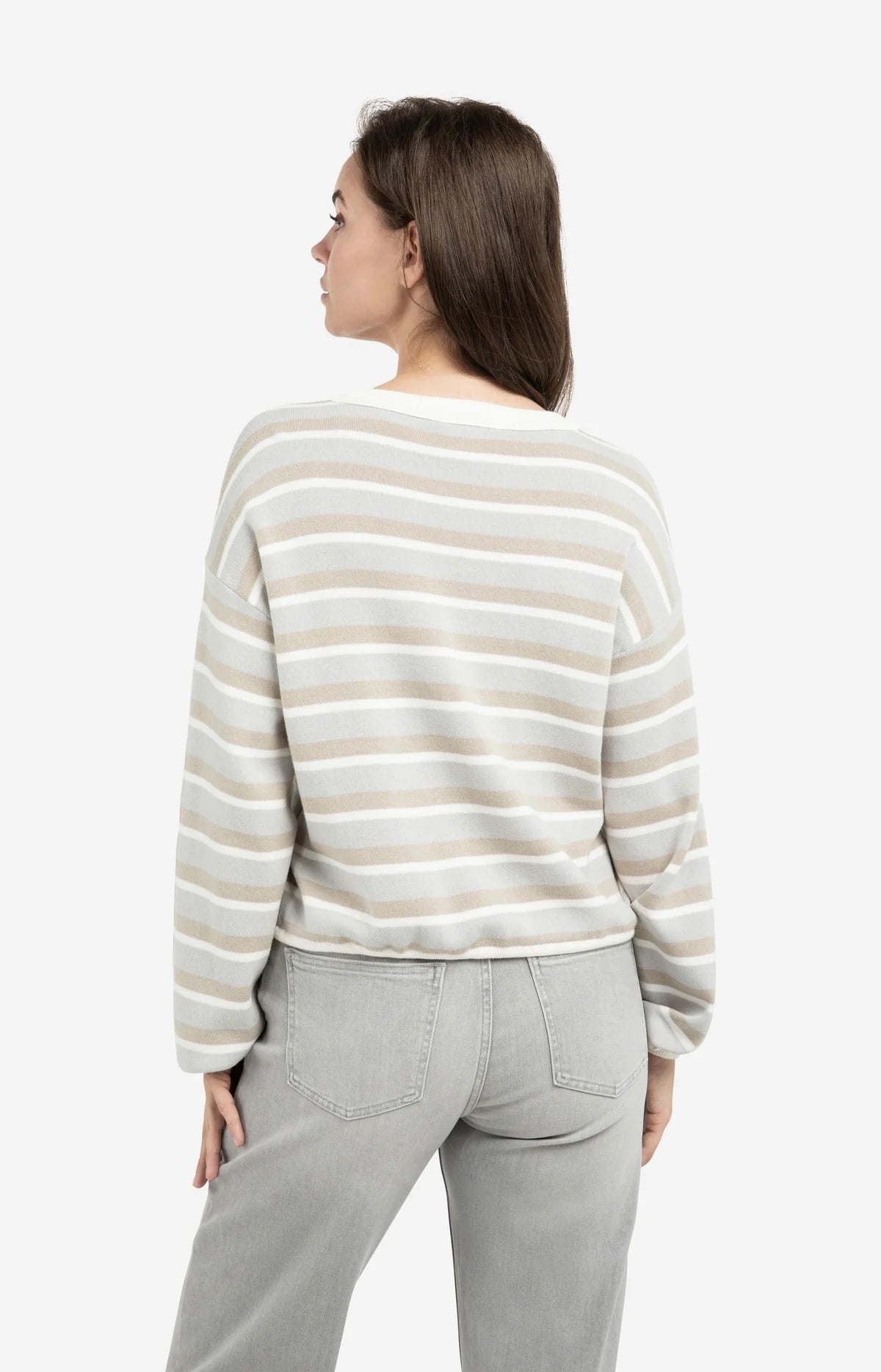 YAYA Stripe Sweater
