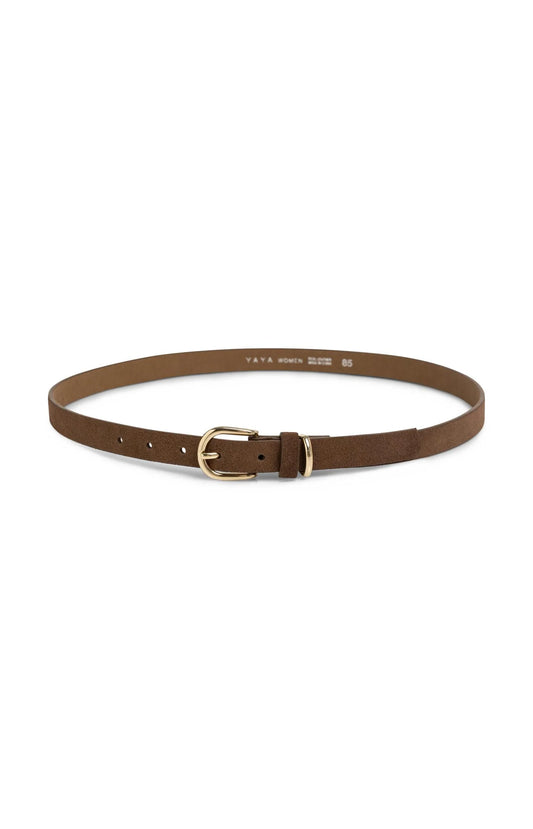 YAYA Suede Belt