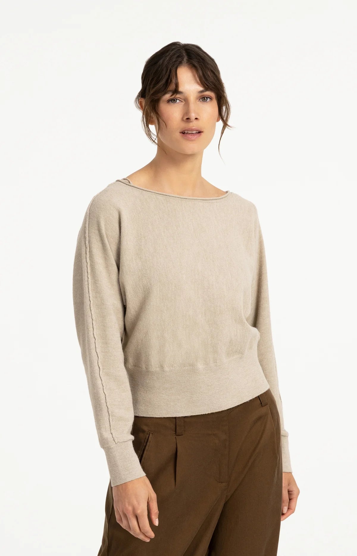 YAYA Long Sleeve Sweater