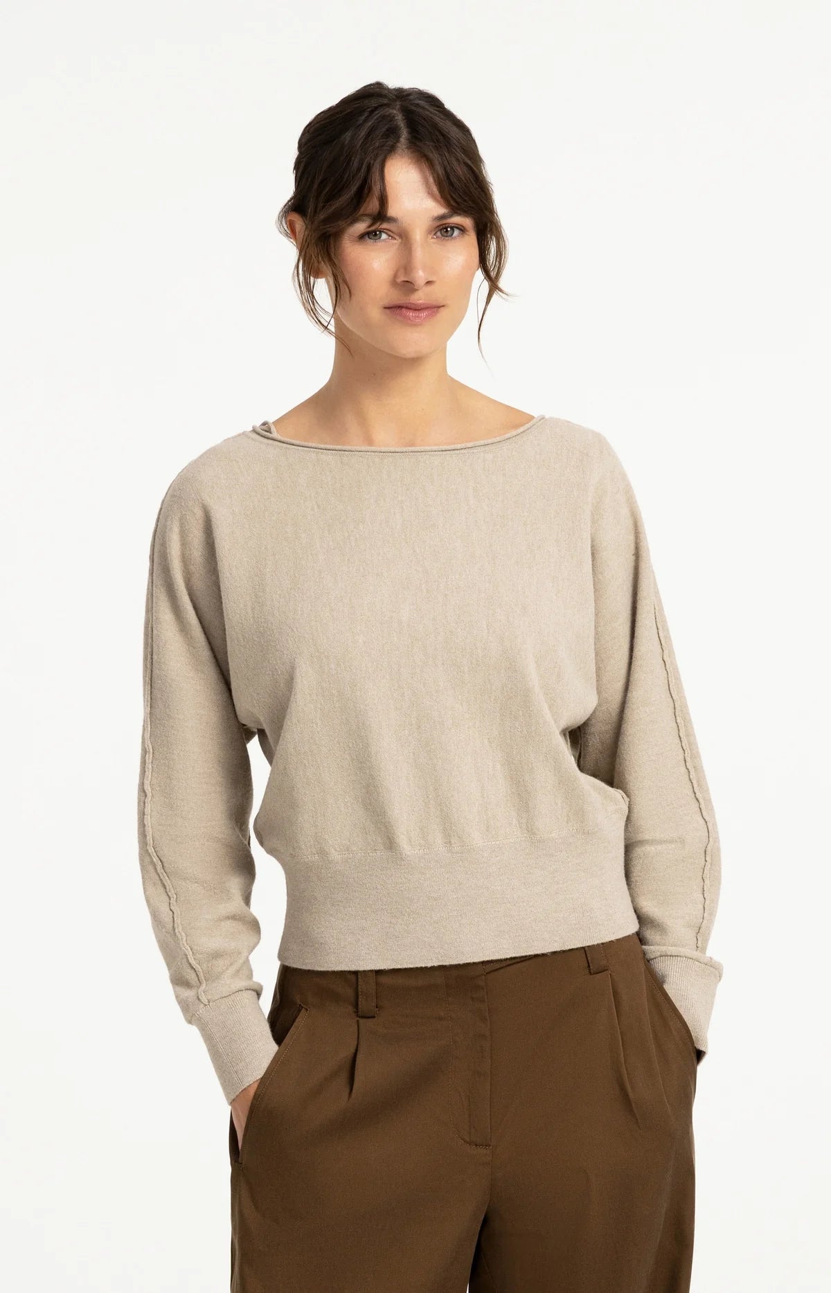 YAYA Long Sleeve Sweater