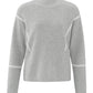 YAYA Mock Neck Knit Sweater