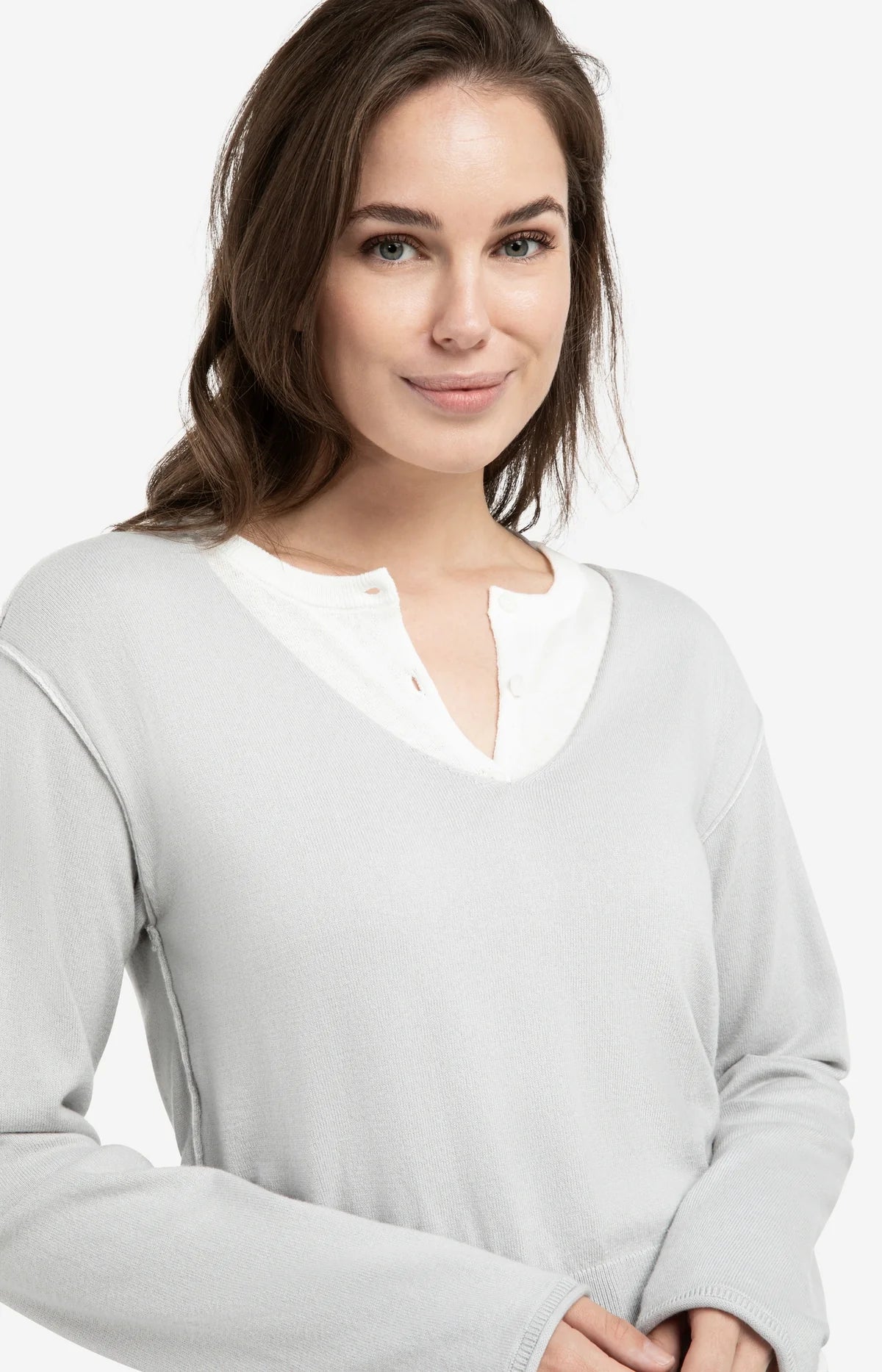 YAYA Double Layer Sweater