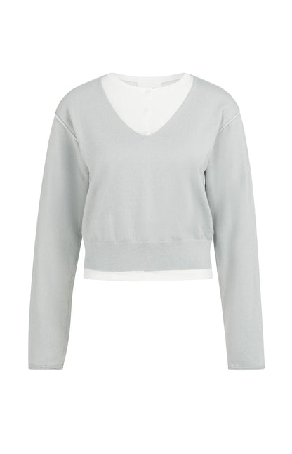 YAYA Double Layer Sweater
