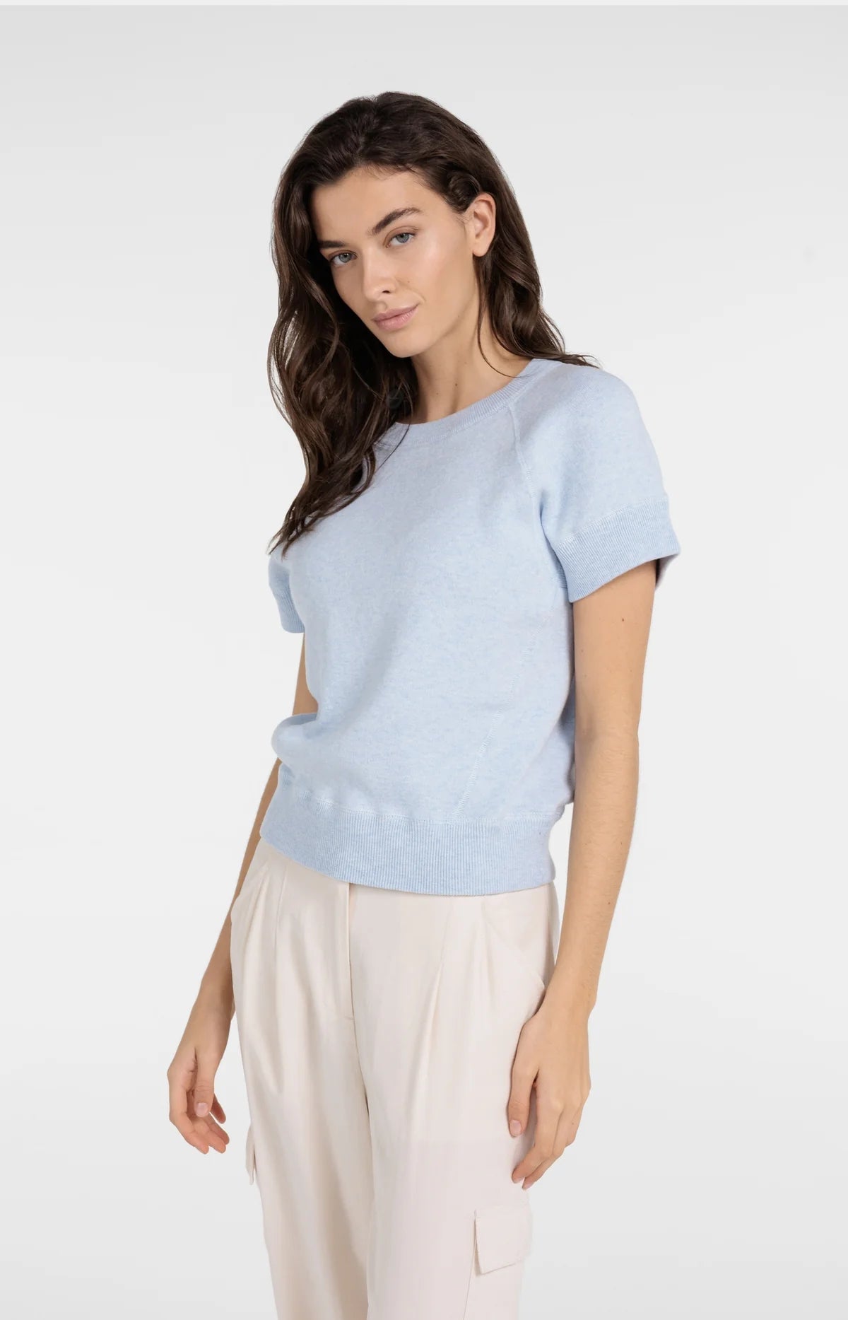 YAYA Cap Sleeve Sweater
