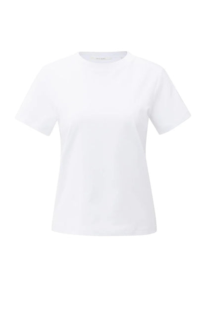 YAYA Basic T-Shirt with Subtle Stitch Details