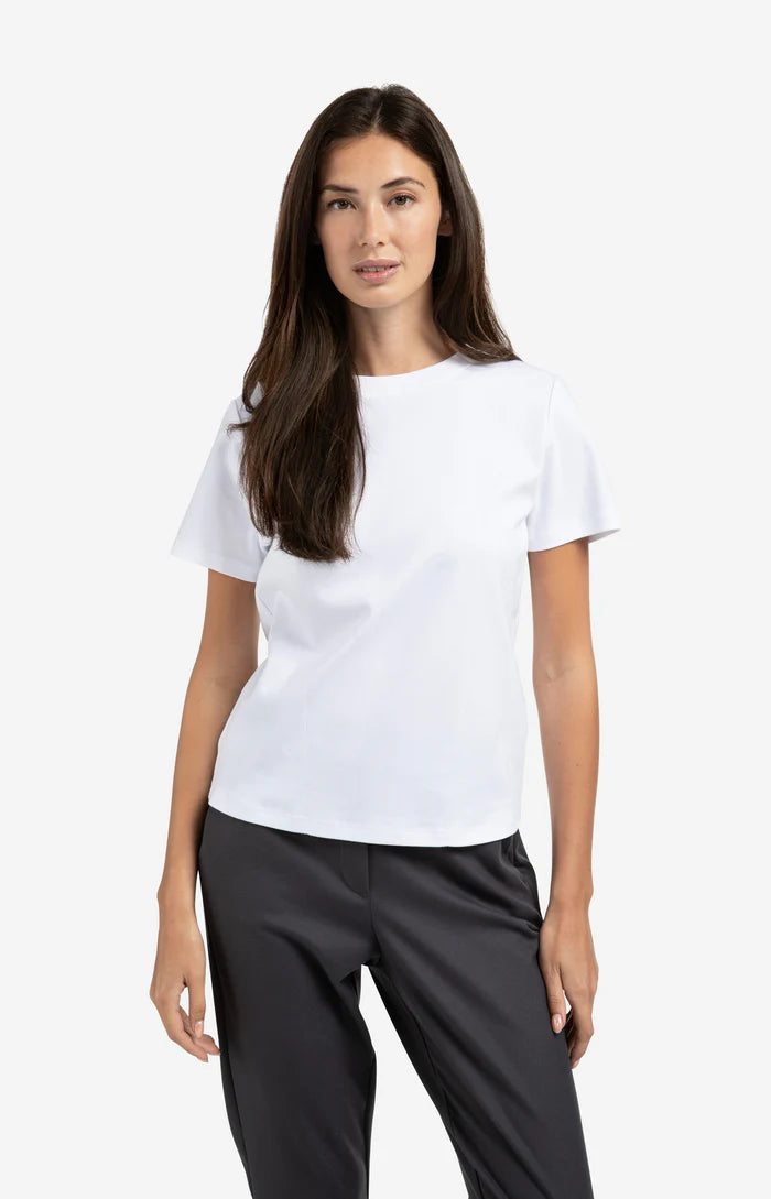 YAYA Basic T-Shirt with Subtle Stitch Details