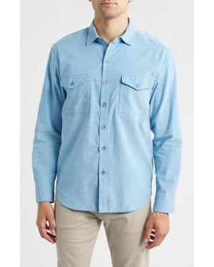 Tommy Bahama Coastline Cord Heather Bay Shirt