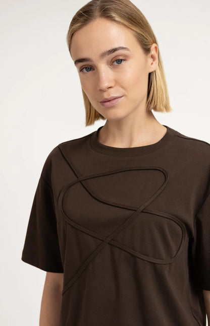 YAYA Rope Detail T-shirt
