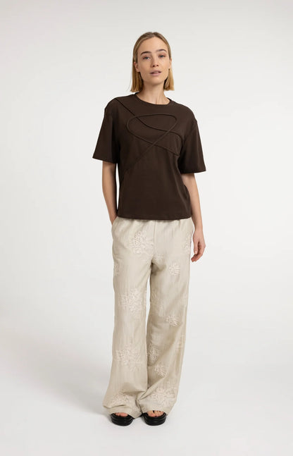 YAYA Rope Detail T-shirt