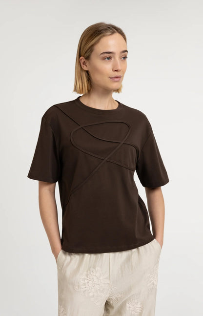 YAYA Rope Detail T-shirt