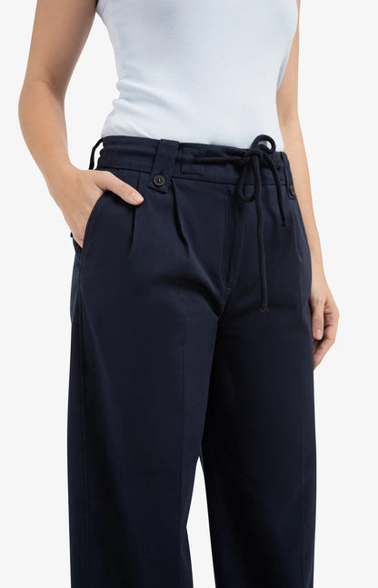 YAYA Woven Wide Leg Pant