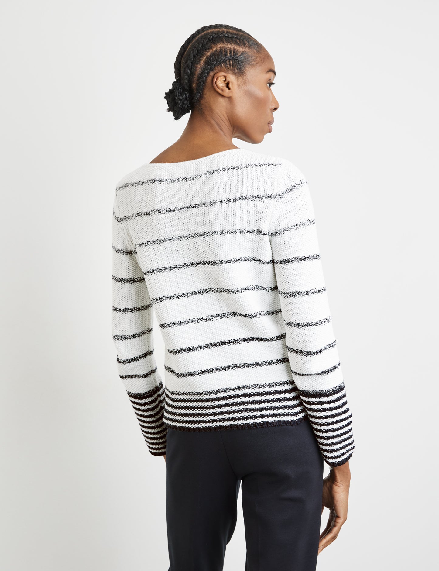 Gerry Weber Stripe Cotton Sweater