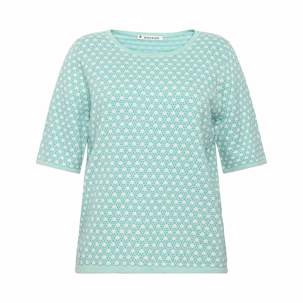 Mansted Tuta Dot Print Top