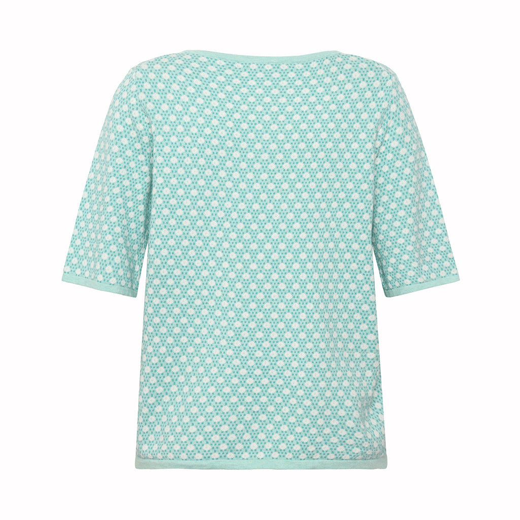 Mansted Tuta Dot Print Top