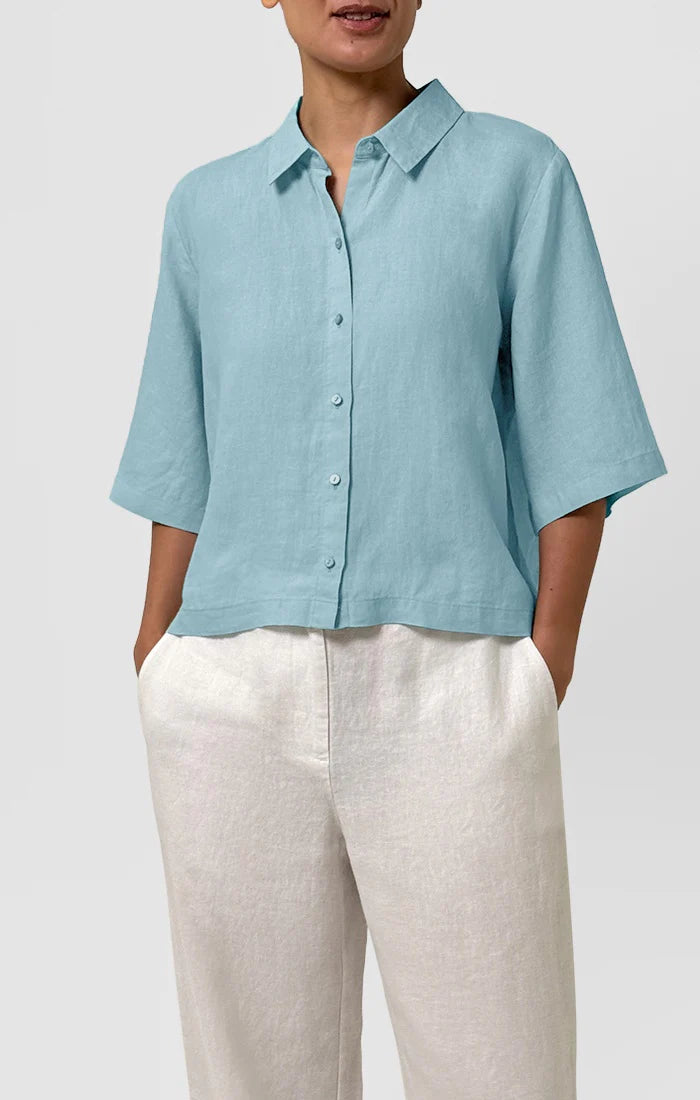 Eileen Fisher Classic Collar Shirt