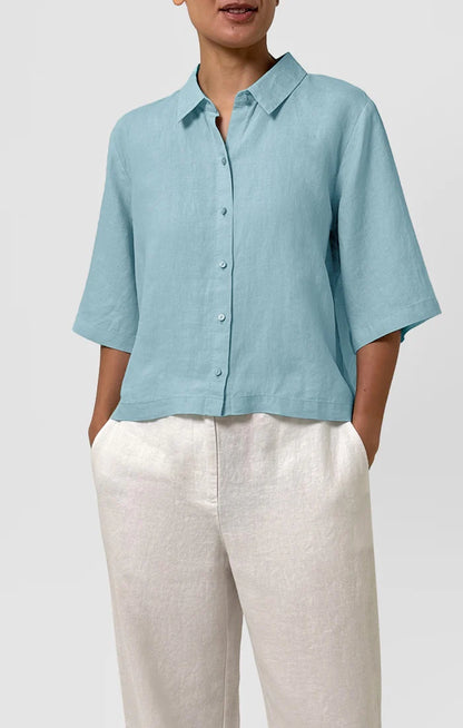 Eileen Fisher Classic Collar Shirt