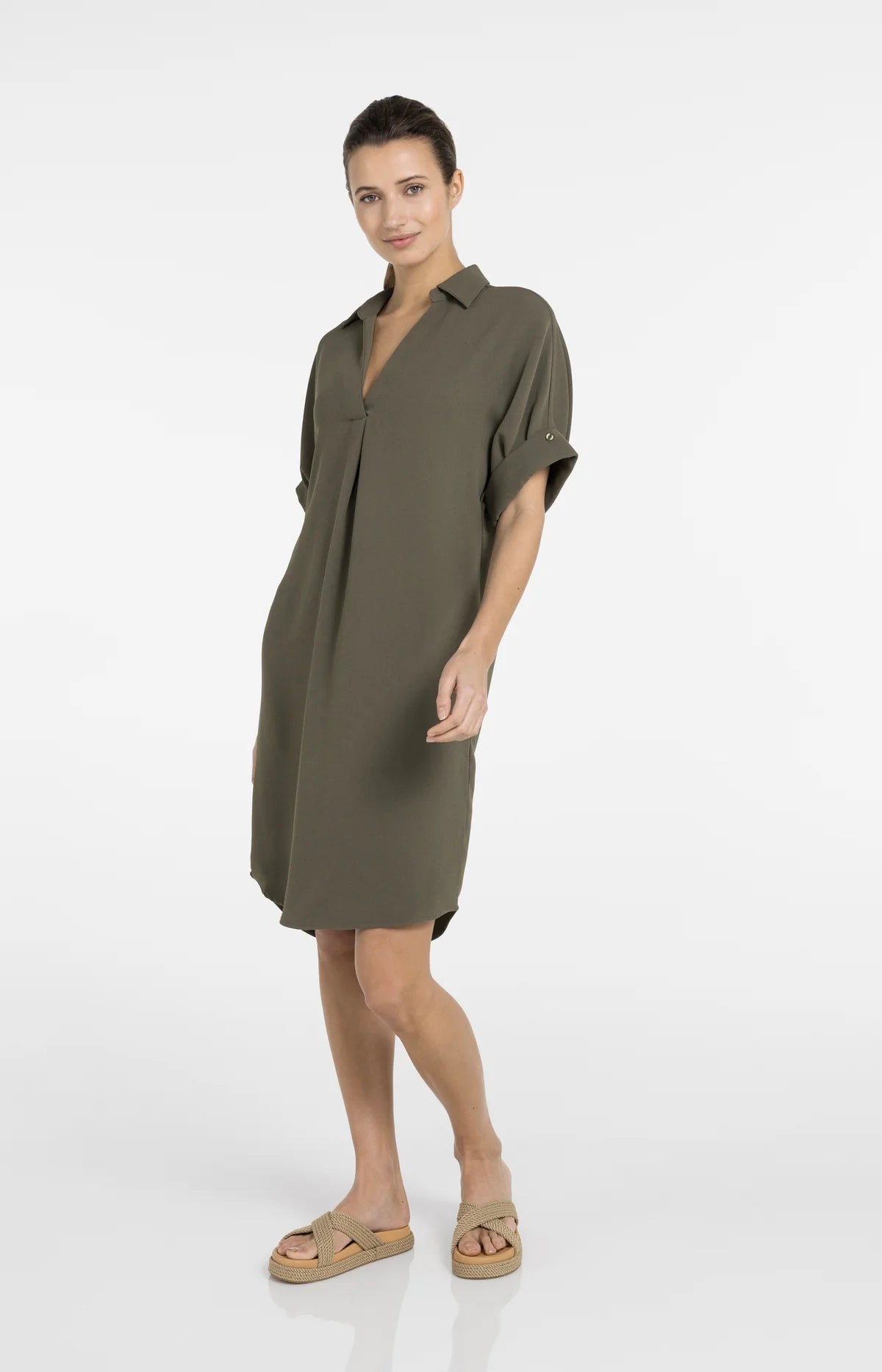 YAYA V-neck Dress
