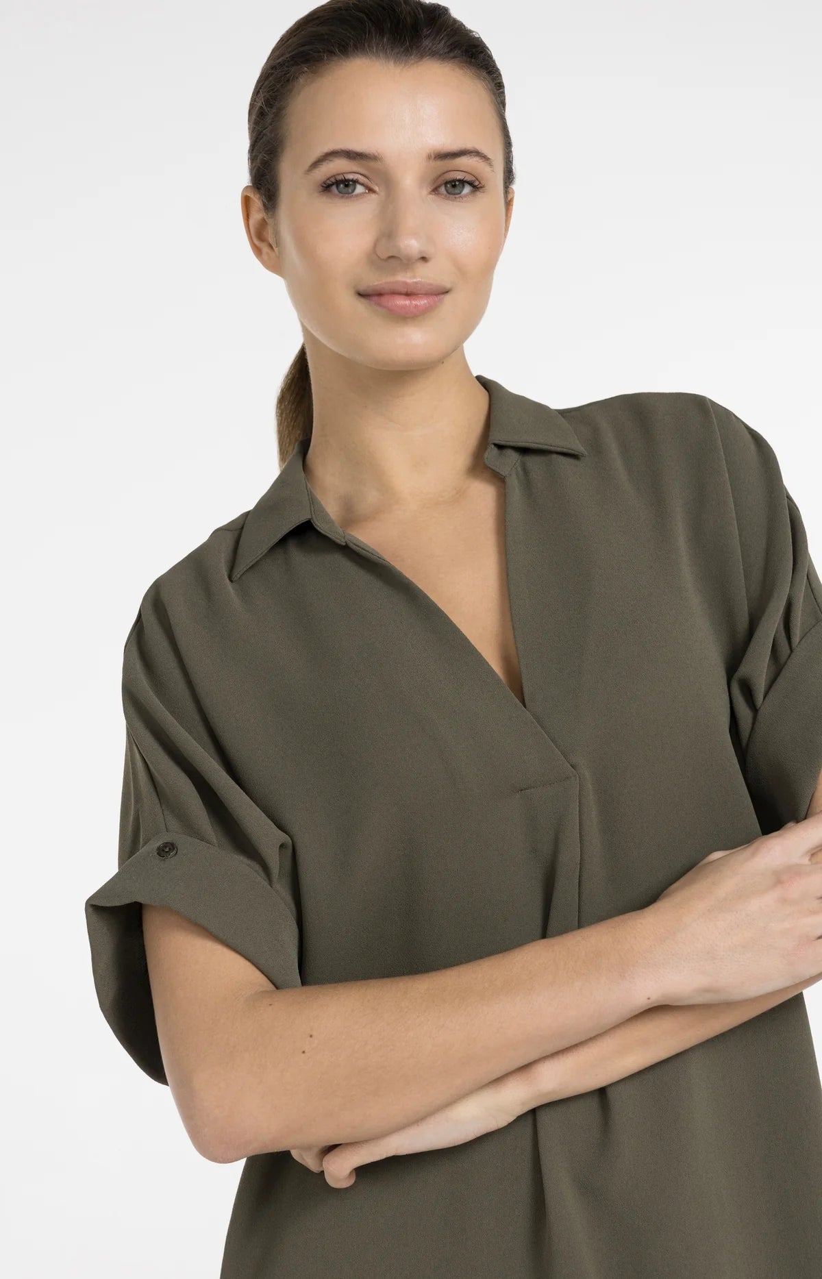 YAYA V-neck Dress